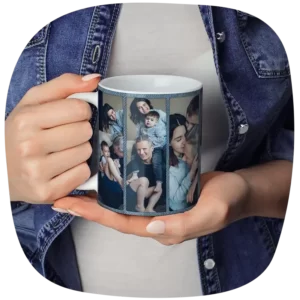 Sesión foto Familiar a tazas