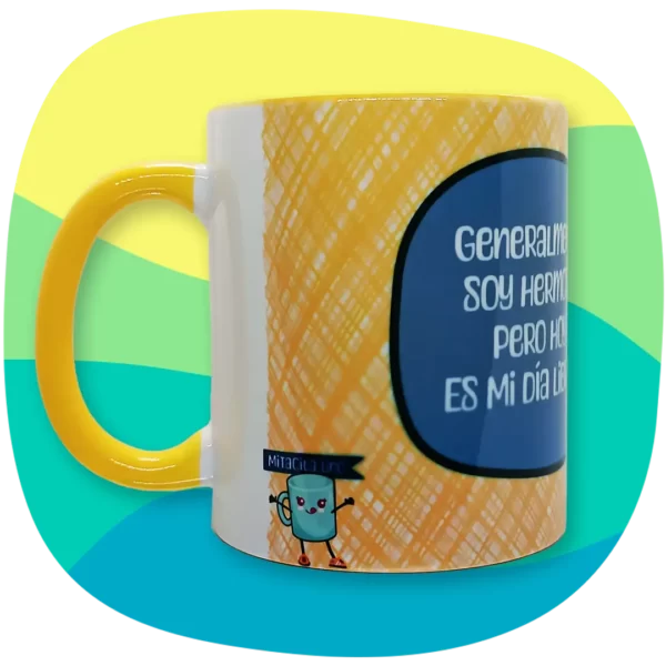Mi Tacita Tazas de Color - Amarillo