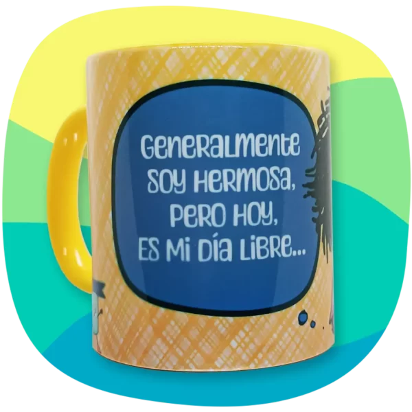 Mi Tacita Tazas de Color - Amarillo